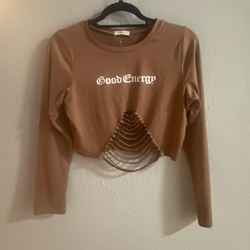 Large blush top